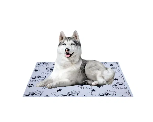 Polyester Soft Lightweight Mat for Pets, Multicolor, L