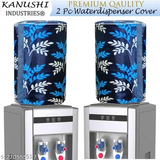 KANUSHI Industries® 2 Pc Water Dispenser Bottle Cover with Water Level Indication 20 L (WD-BLUE-SMALL-LEVS-2PC)