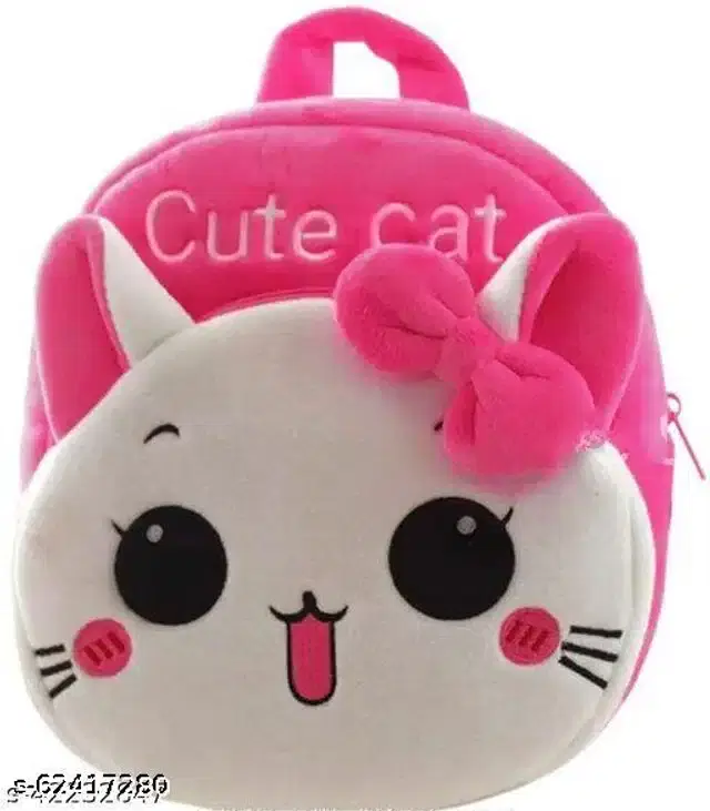 Backpack for Kids, Pink & White