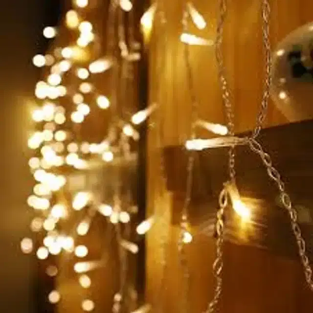 LED String Lights, Yellow, 15 m