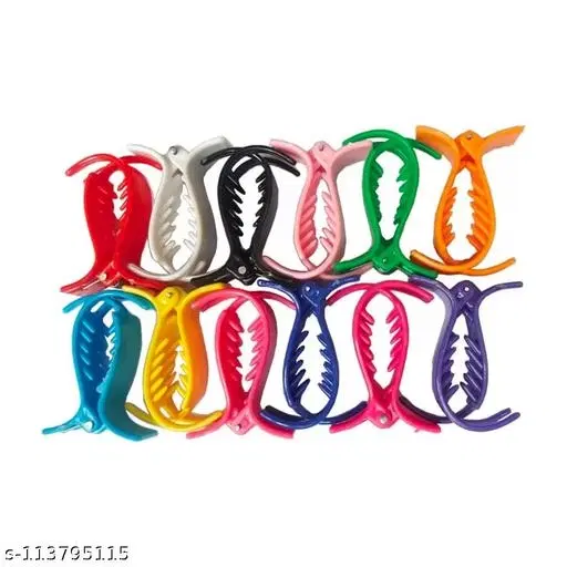 Hair Pins for Women (Multicolor, 3 Pcs)