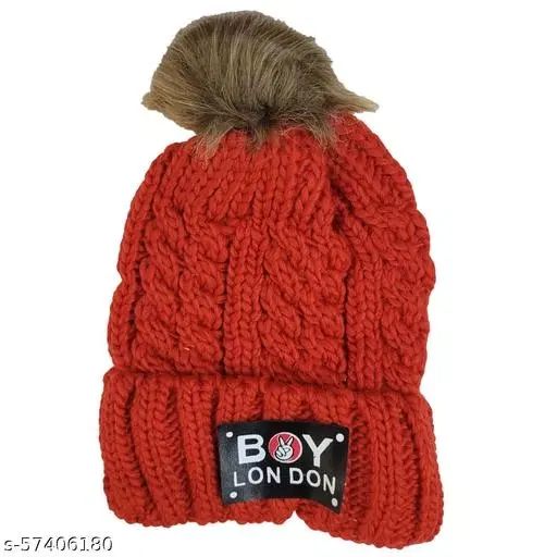 Woolen Cap for Women (Multicolor)