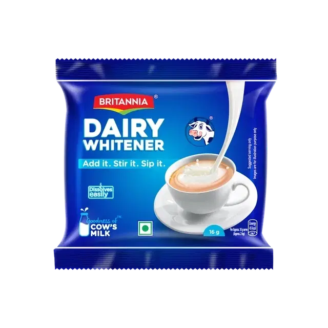 Britannia Dairy Whitener 3X16 g (Pack of 3)
