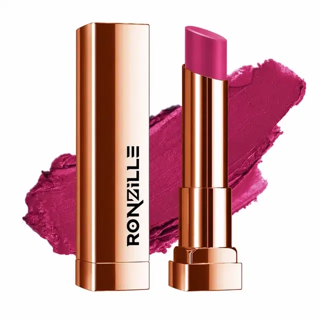 Ronzille Long Stay Creamy Matte Lipstick, Shade 13