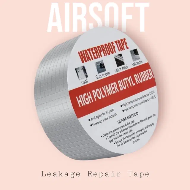 Aluminium Single Sided Self Adhesive Tape, Silver, 5 m