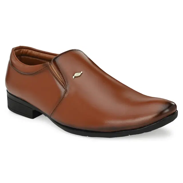 Formal Shoes for Men (Tan, 6)