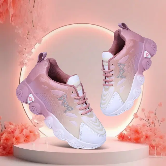 Sport Shoes for Women, Peach (6)