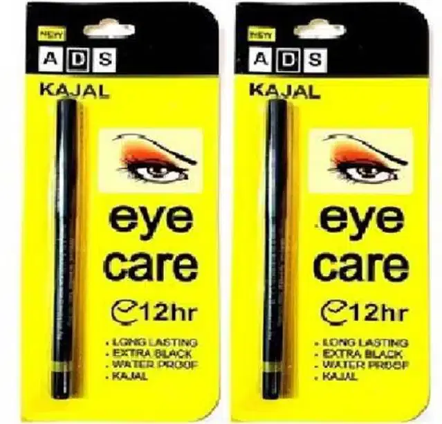 Beauzy Eye Care Kajal, Black, Pack of 2