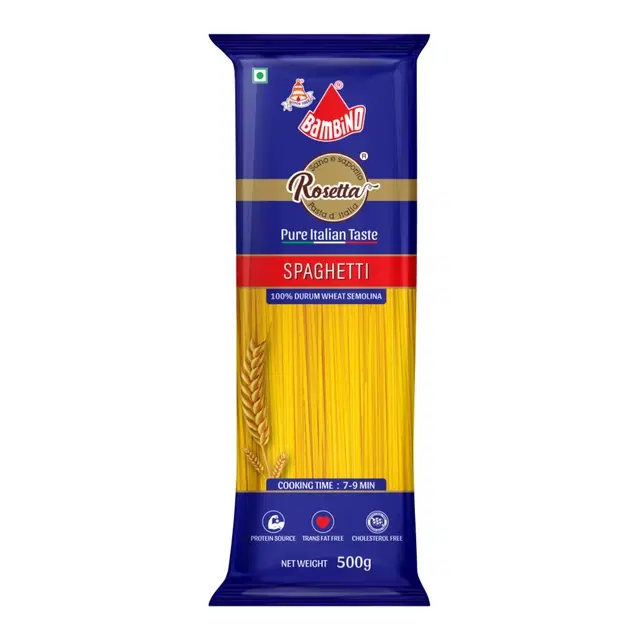 Bambino Rosetta Spaghetti - 100% Durum Wheat Semolina 500 g