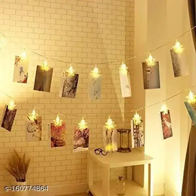 16 Clips Light Strips, Gold, 2.5 M