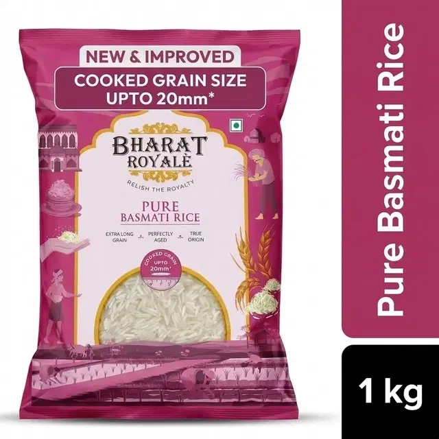 Bharat Royale Pure Basmati Rice 1 kg