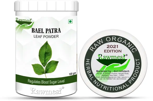 Pure Ayurvedic Bael Patra Leaf Powder, 100 g