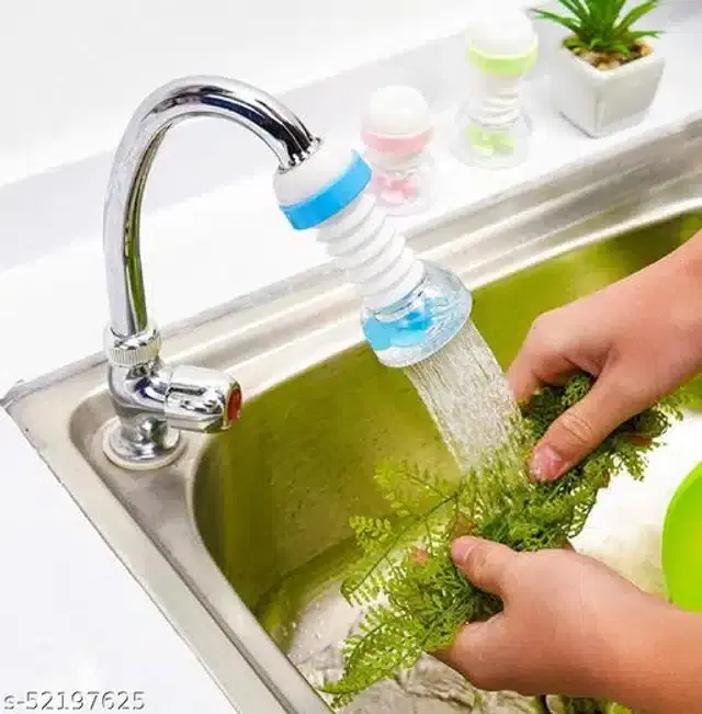 Expandable Head Nozzle Faucet, Multicolor