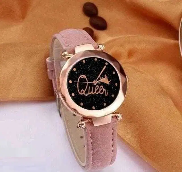 Analog Watch For Womens (Pink) (WS-123)