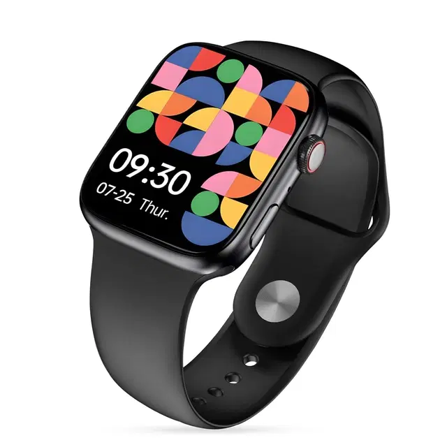 T500 Smart Watch for Men & Women | HD 1.83" Display | Bluetooth Calling | 100+ Sports Mode | Health Mode | Sleep Tracking | Compatible with All Android & iOS (Black Strap)