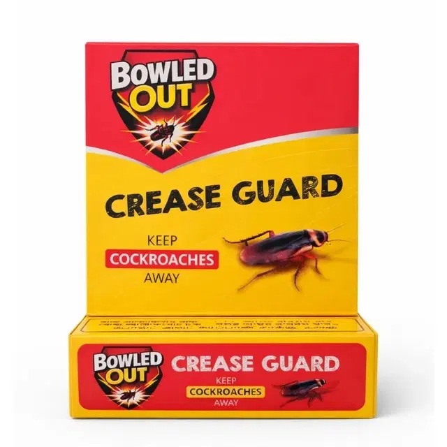 Bowled Out Crease Guard for Cockroaches 19 g
