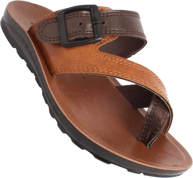 Flipflops for Boys (Brown, 4)