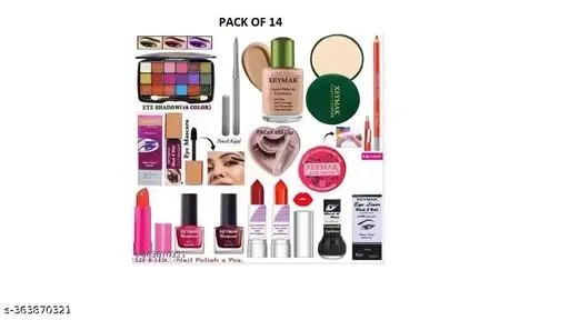 Face Makeup Combo, Multicolor, Set of 1