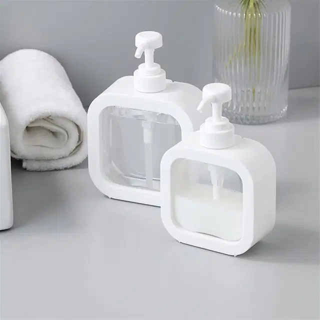 2 Pcs Modern Soap Dispenser with Pump 500ml - Assorted