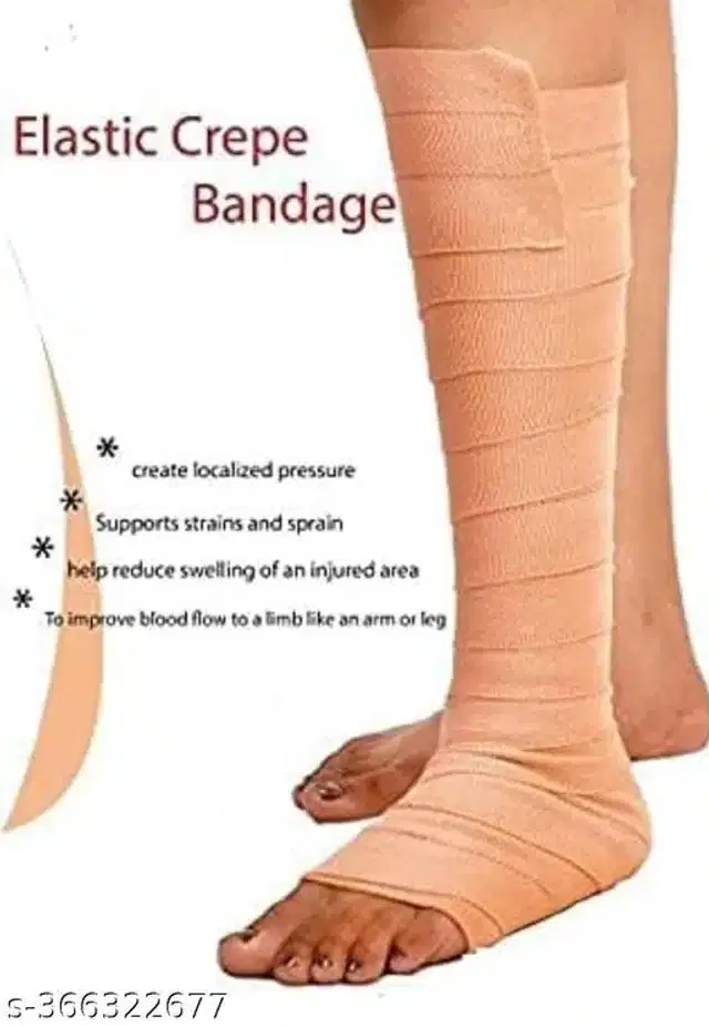 Cotton Crepe Bandage, Beige