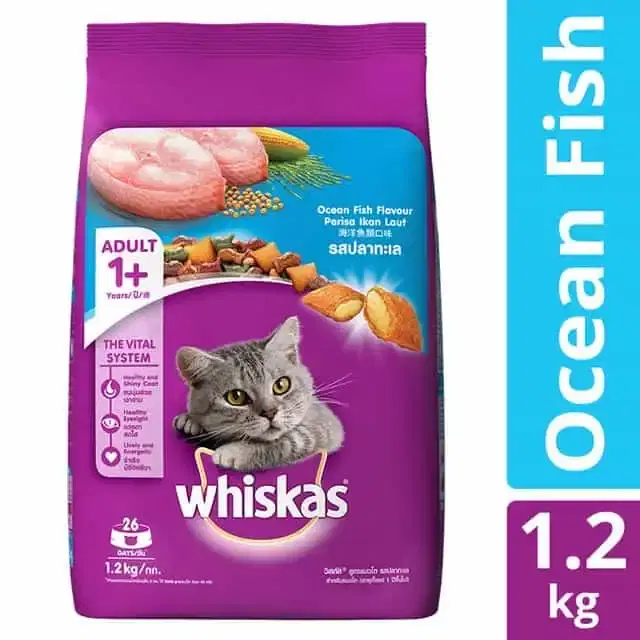 Whiskas Adult Ocean Fish Flavour 1.2Kg