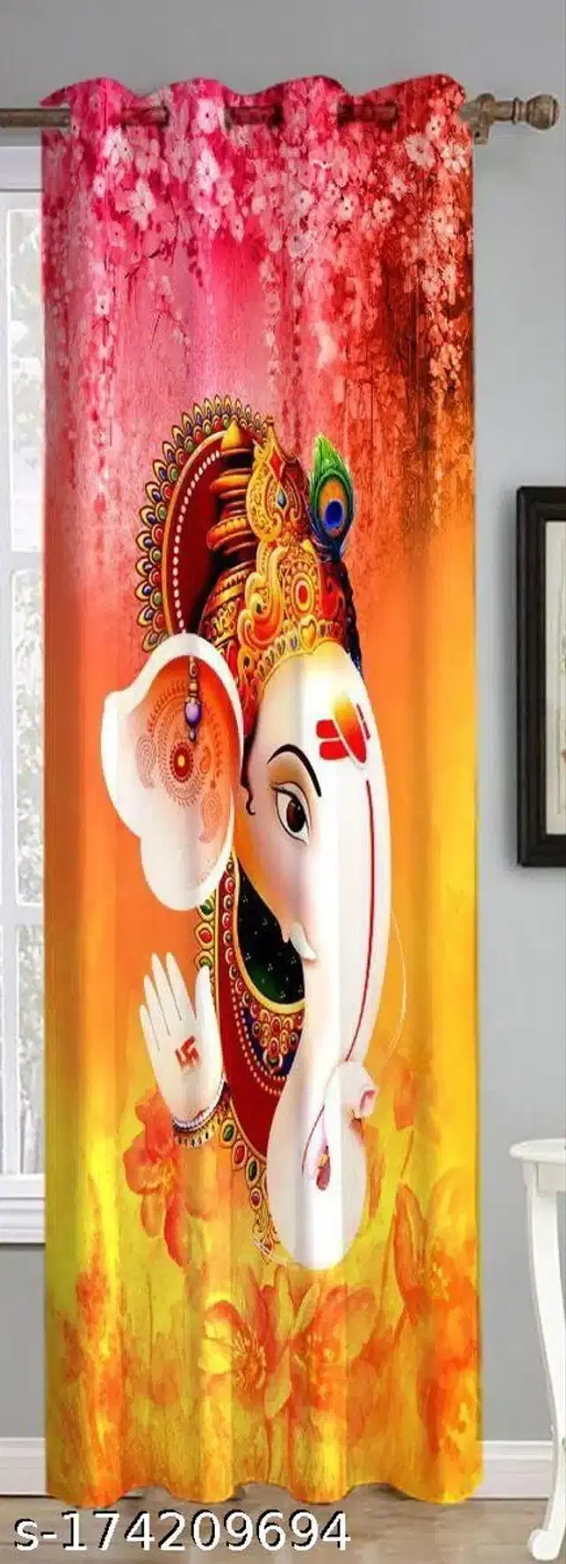 Curtains for Door, Multicolor, 5 Feet