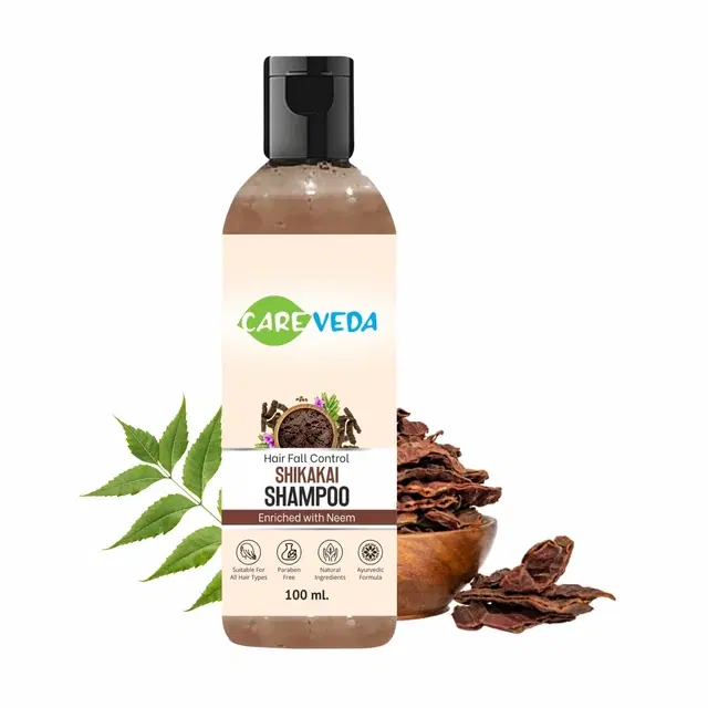Careveda Hair Fall Control Shikakai Shampoo 100 ml