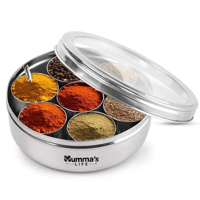 Stainless Steel Spices Box, Silver