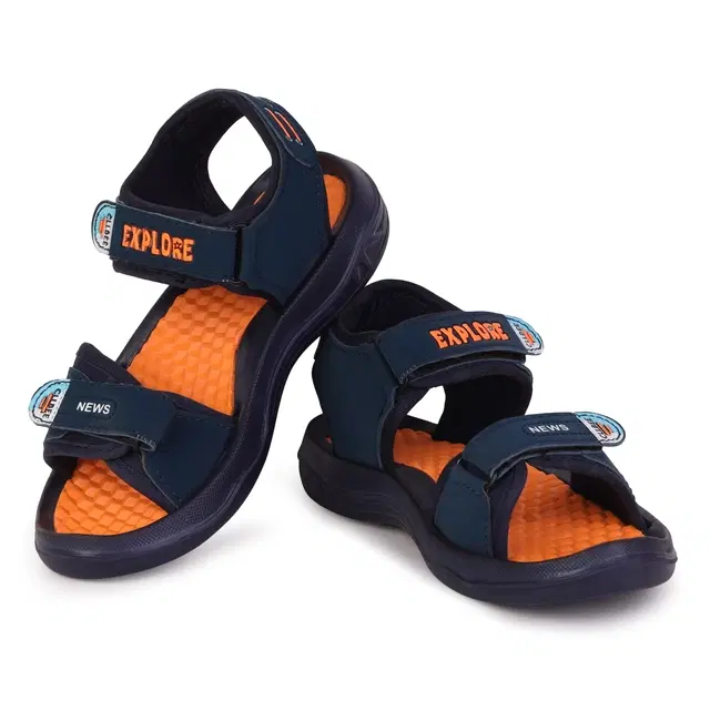 Sandals for Boys (Orange, 2C)