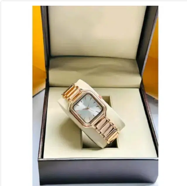 Analog Watch for Women (Gold & Silver)