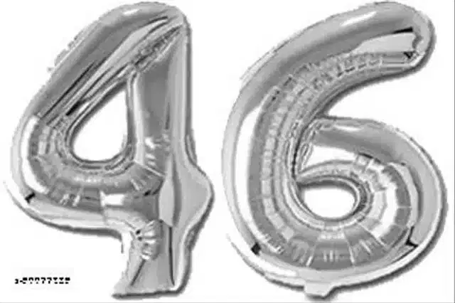 Number Foil Balloon, Assorted, Pack of 1