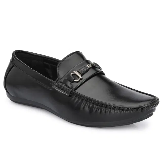 Loafers for Men (Black, 6)