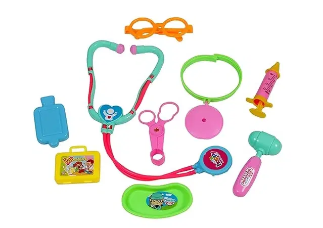 TOYSONS  Doctor Play Set Big PVC Pouch, Pack of 1