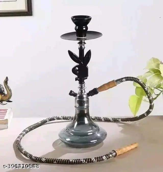 Aluminium Flavour Hookah Pot, Black