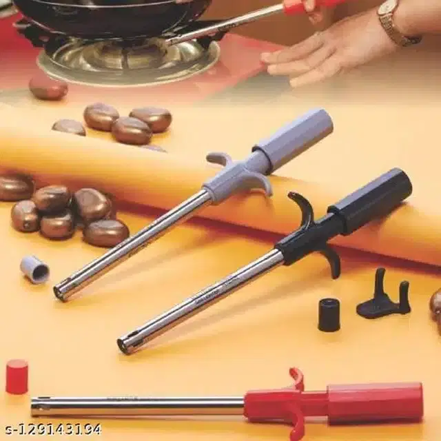 Gas Lighter, Multicolor, Pack of 3