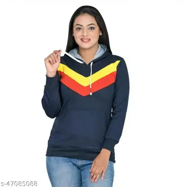 Sweatshirts for Women (Blue, S)