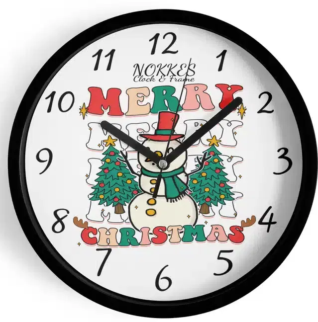 Christmas Analog Watch for Home, Multicolor, 7 Inches