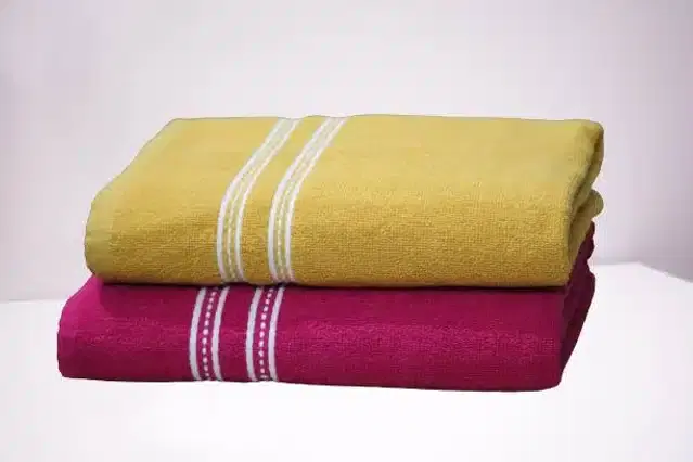 Bath Towel, 27x54 inches, Pack of 2, Multicolor