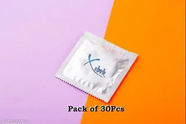 Xebok Fruits Flavoured Extra Dotted Condoms, Pack of 30