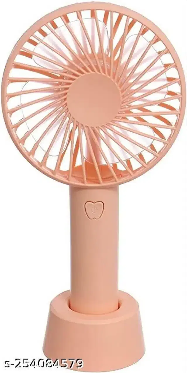 Rechargeable Mini Hand Fan, Beige