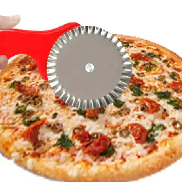 Mini Pizza Cutter, Pack of 1, Red, PI-16
