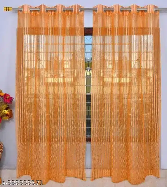 Tissue Curtain for Door, Multicolor, 7 Feet