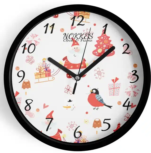Christmas Analog Watch for Home, Multicolor, 7 Inches
