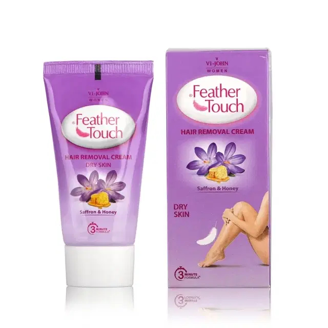 Vi-John Feather Touch Honey Saffron Hair Removal Cream For Women 40 g