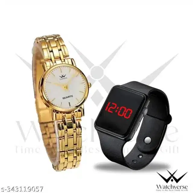 Analog Watch for Women (Multicolor)