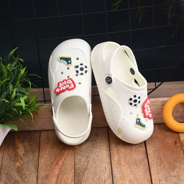 Clogs for Boys, White (11C)