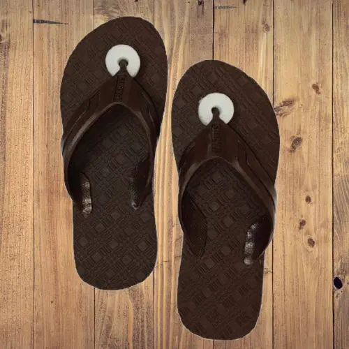Flipflops for Men (Brown, 4)