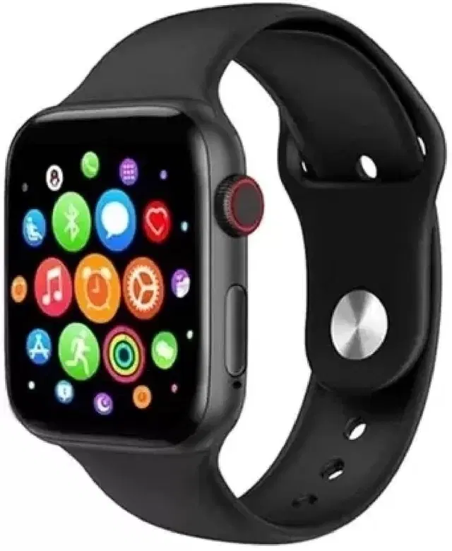 TecSox S8 PRO 1.44 Inch Display Smart Watch - Black