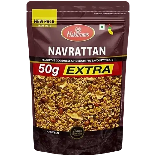 Haldiram's Navrattan Namkeen 1 kg + 50 g Extra