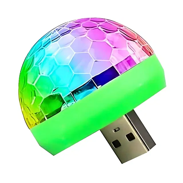 Immutable Mini Disco DJ Lamp Light Multi-Color USB Lights, Multicolor